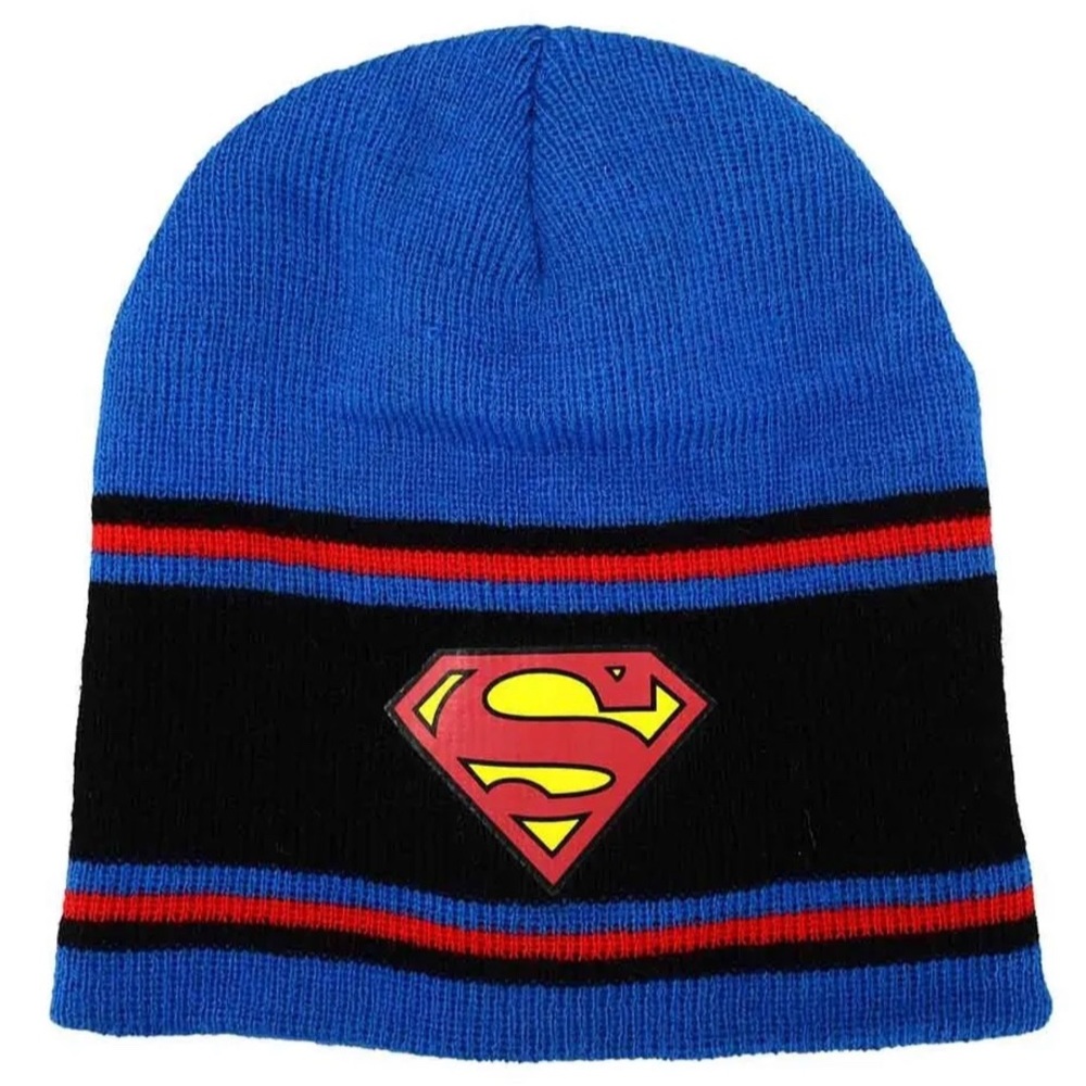 DC COMICS SUPERMAN YOUTH CUFF BEANIE